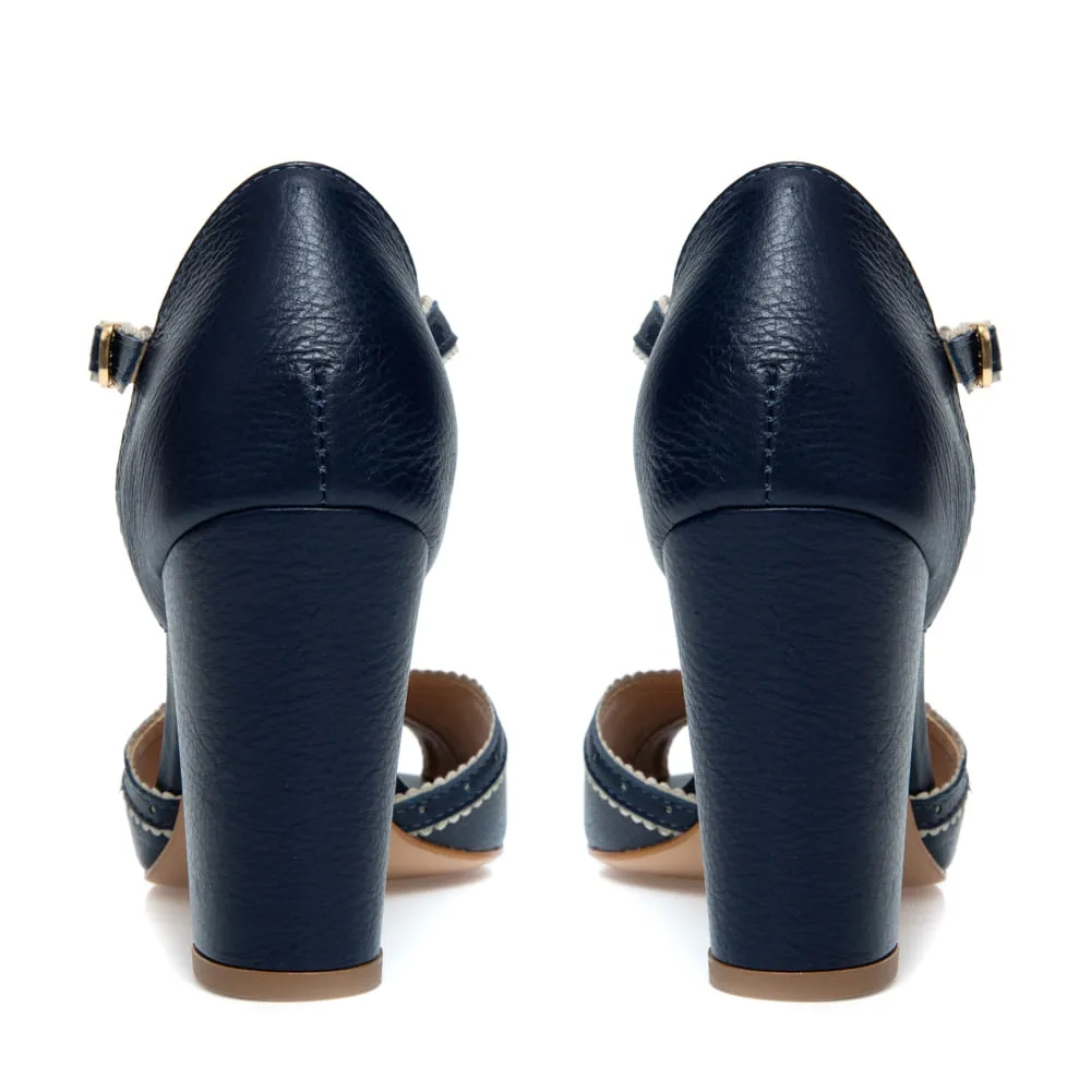 SANDÁLIA GIULIANE AZUL MARINHO