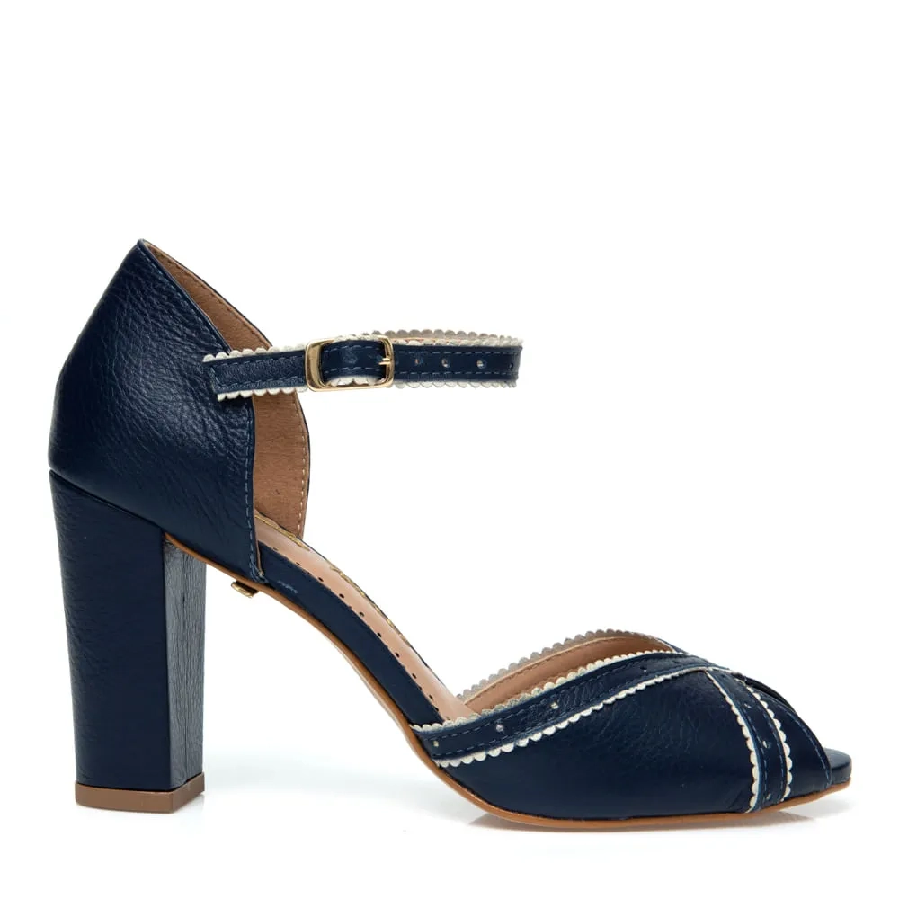 SANDÁLIA GIULIANE AZUL MARINHO