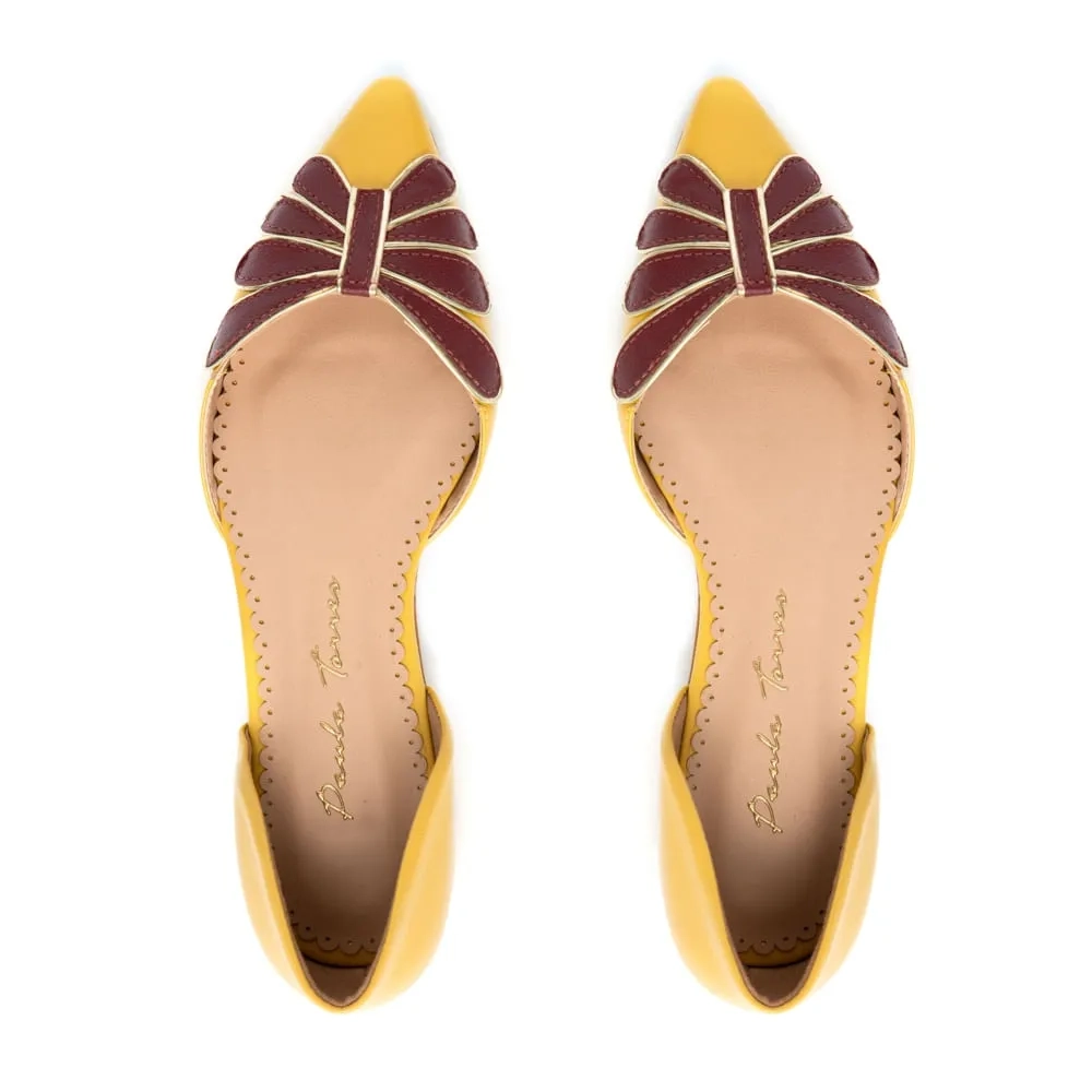 SAPATILHA CIBELE MOSTARDA