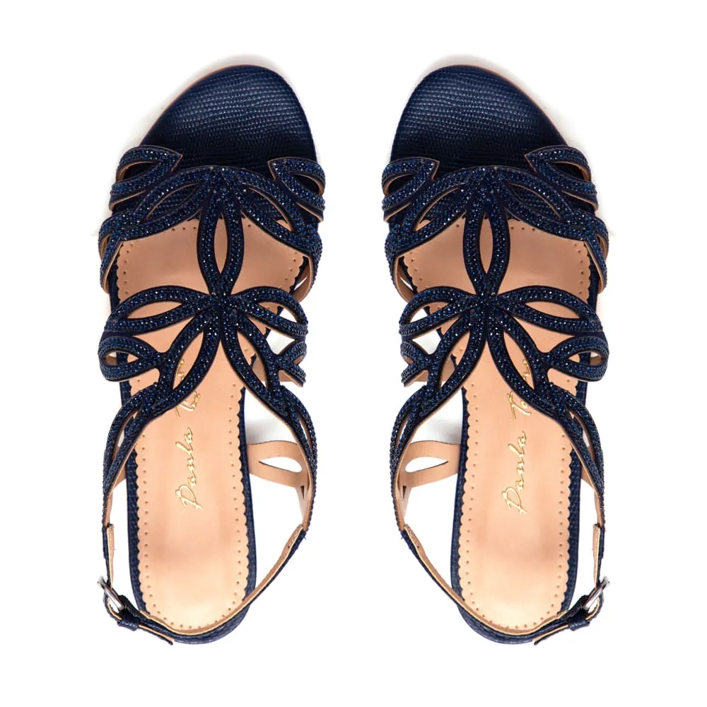 RASTEIRA FLOWER AZUL MARINHO