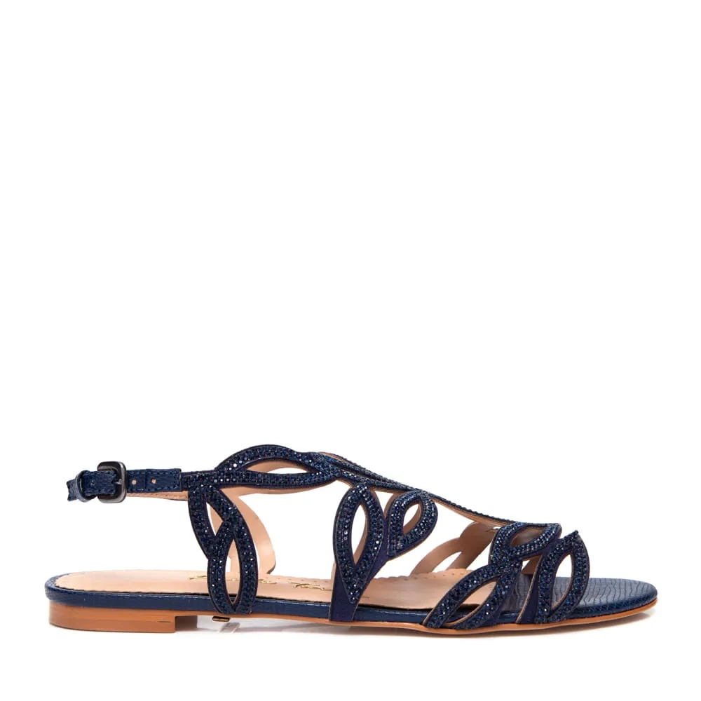 RASTEIRA FLOWER AZUL MARINHO