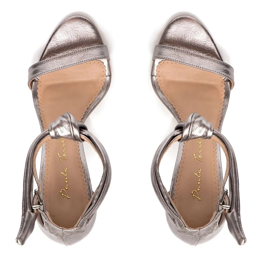 SANDÁLIA TIE ALTA GRAFITE