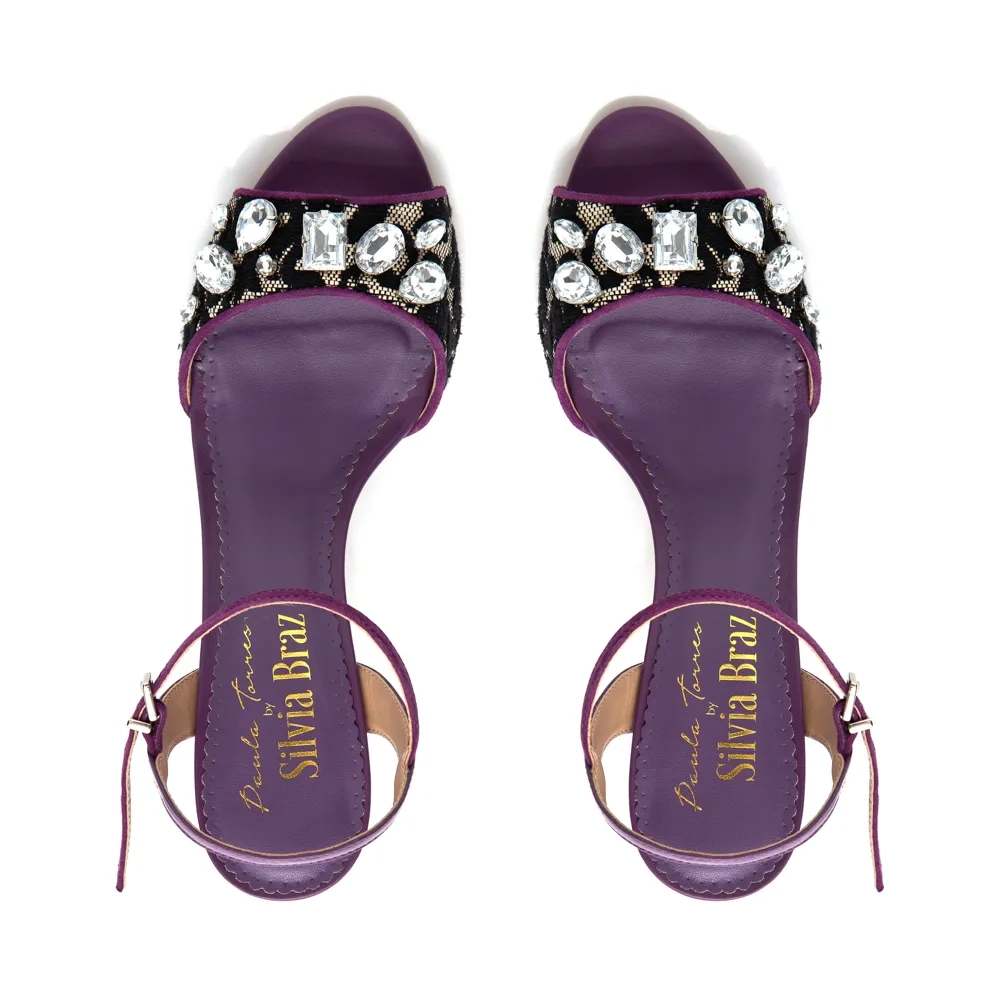 SANDÁLIA ONIX VIOLETA