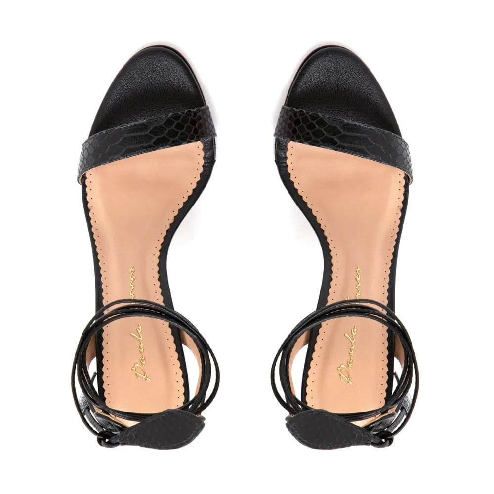 SANDÁLIA CAROL MÉDIO PRETO