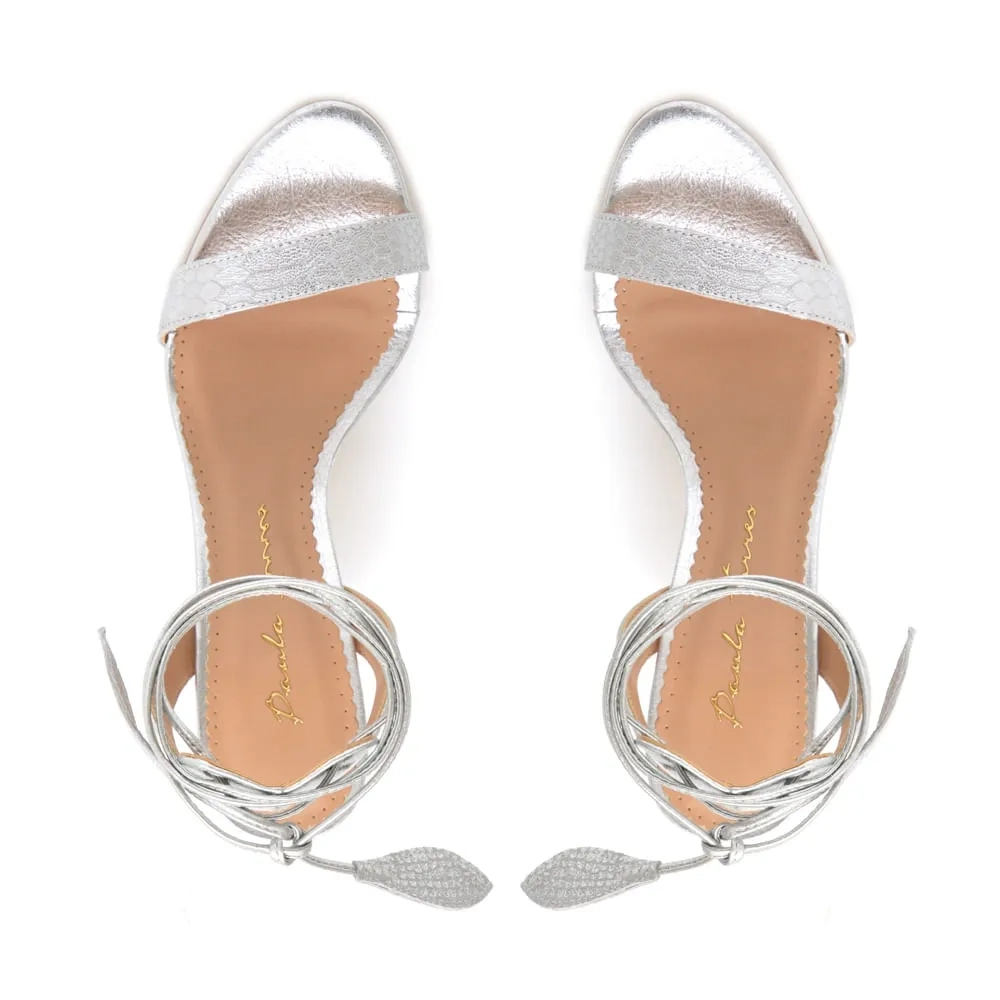 SANDÁLIA CAROL MÉDIO PRATA