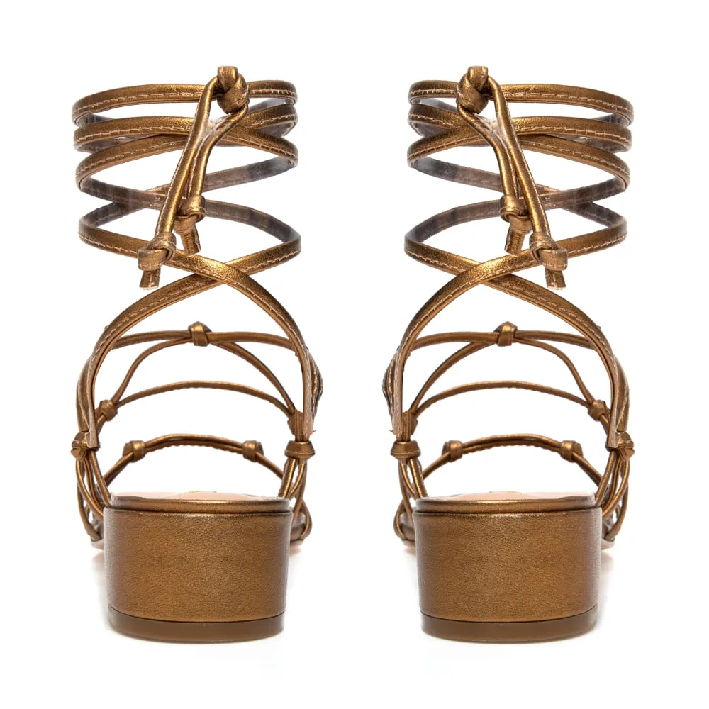 SANDÁLIA VITÓRIA BRONZE