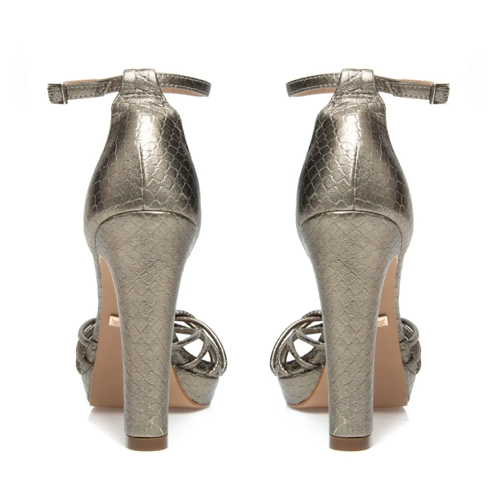 SANDÁLIA LADY PRATA