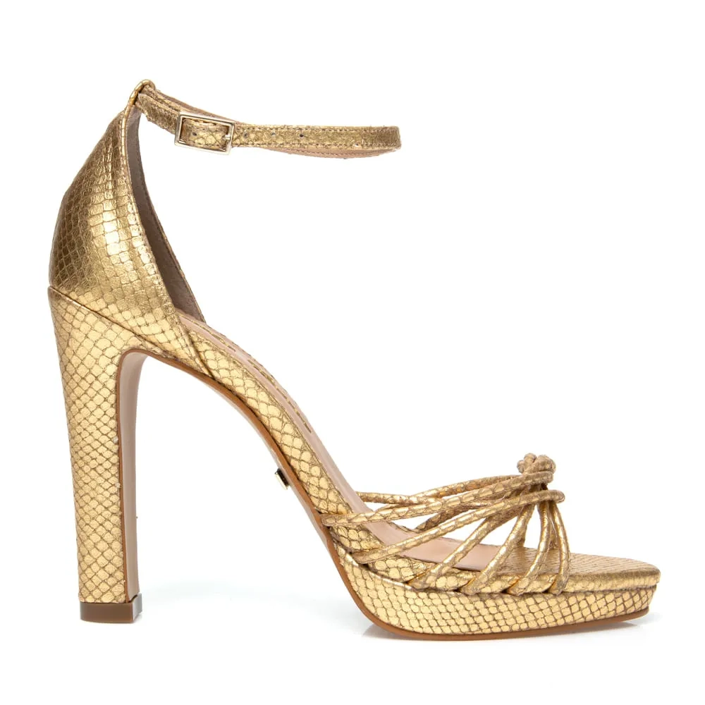 SANDÁLIA LADY DOURADO