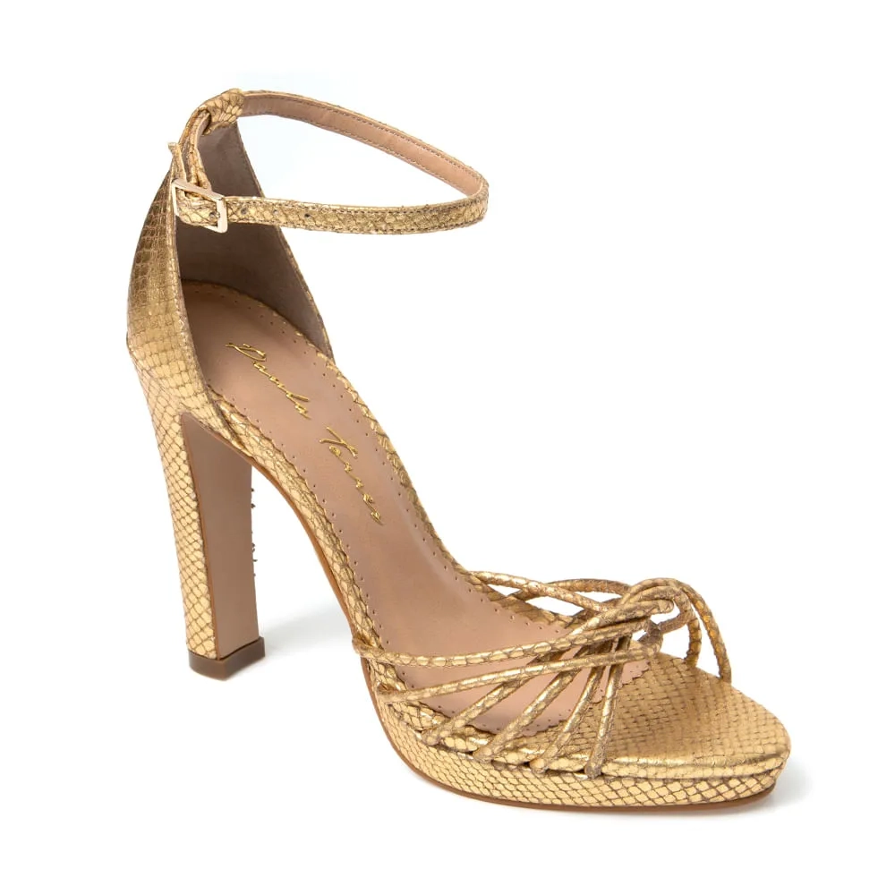 SANDÁLIA LADY DOURADO