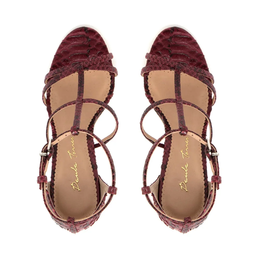 SANDÁLIA BROOKE VINHO