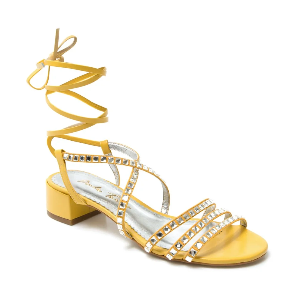 SANDÁLIA MEL AMARELO