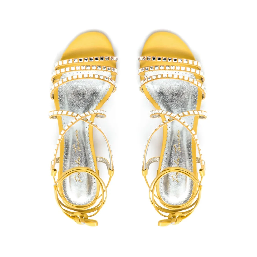 SANDÁLIA MEL AMARELO