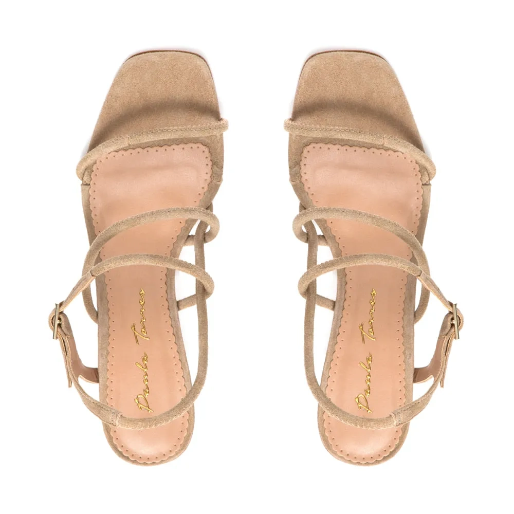 SANDÁLIA FONTANA BEGE