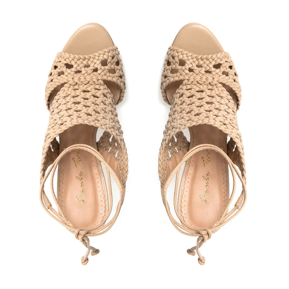 SANDÁLIA FRANCY BEGE