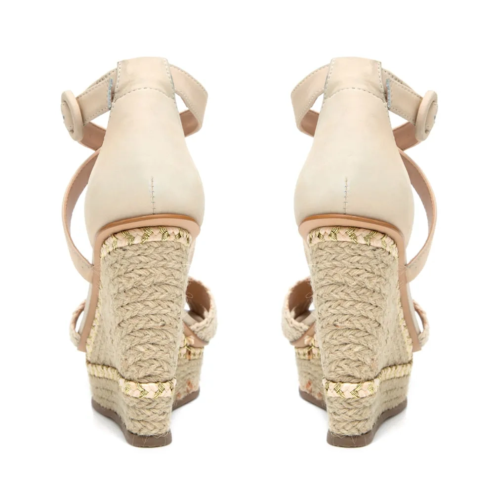 SANDÁLIA ANABELA CONSTANCE BEGE