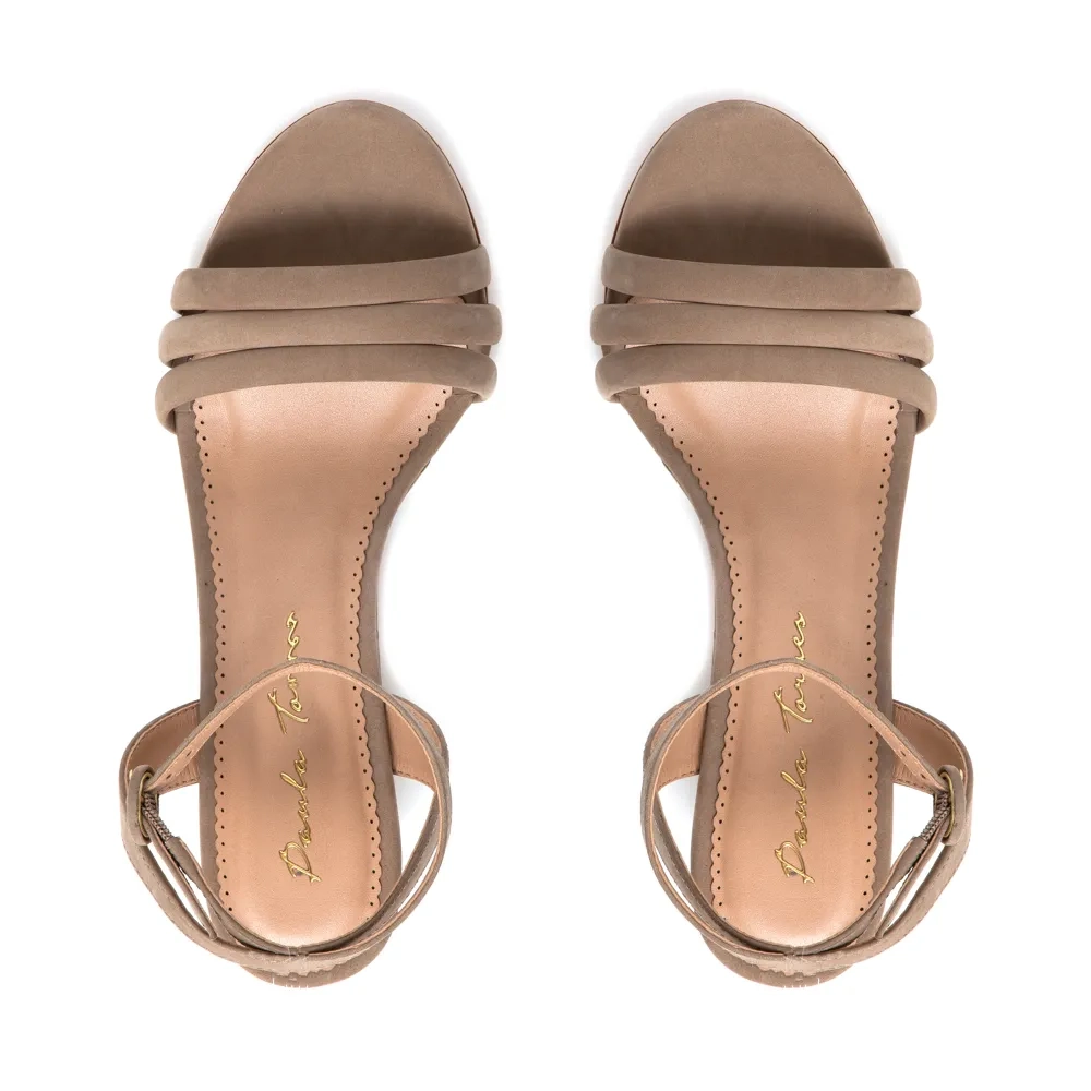 SANDÁLIA ANABELA DOLCE FENDI