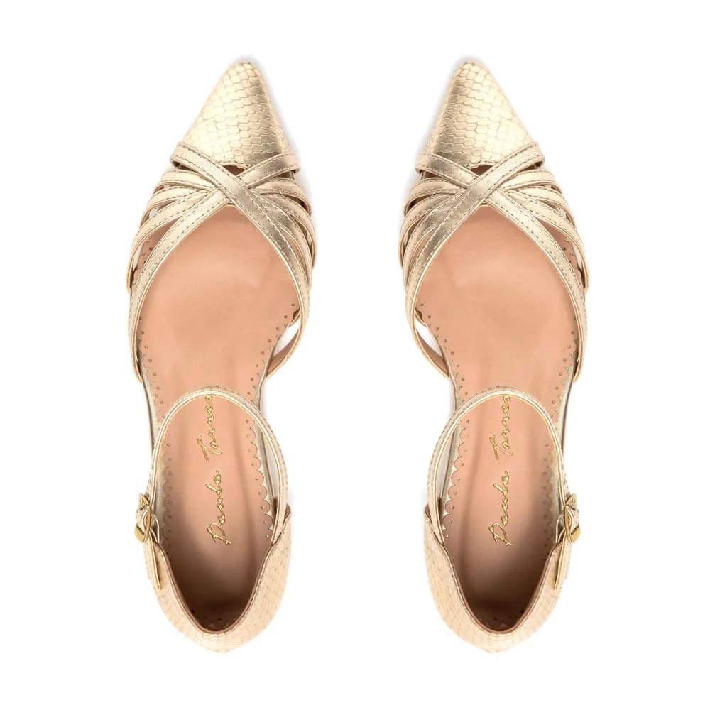 SAPATILHA VICKY DOURADO