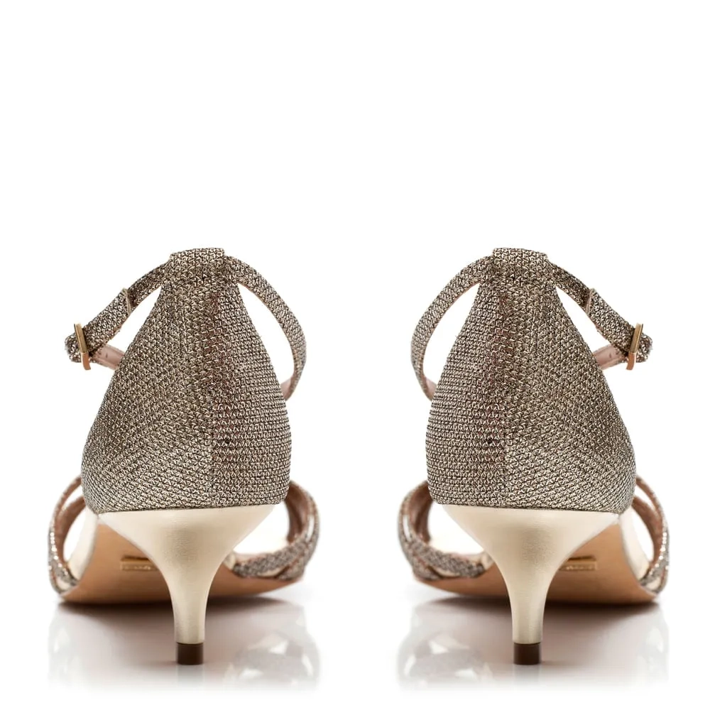 SANDÁLIA BRAGA CHAMPAGNE