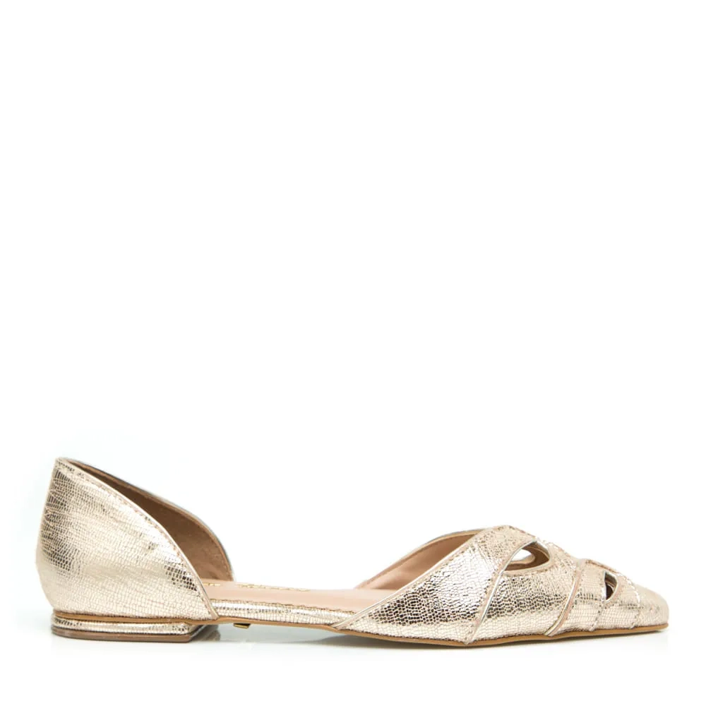 SAPATILHA ANNIE DOURADO