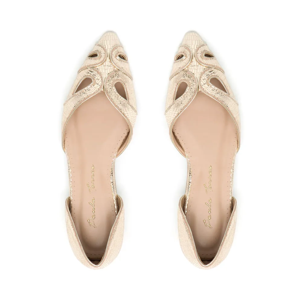 SAPATILHA ANNIE DOURADO