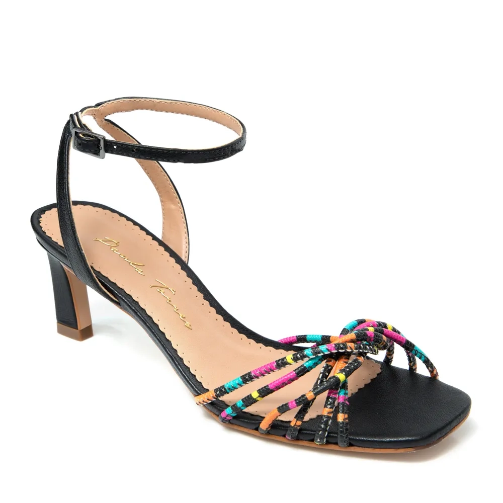 SANDÁLIA ACQUARELA PRETO