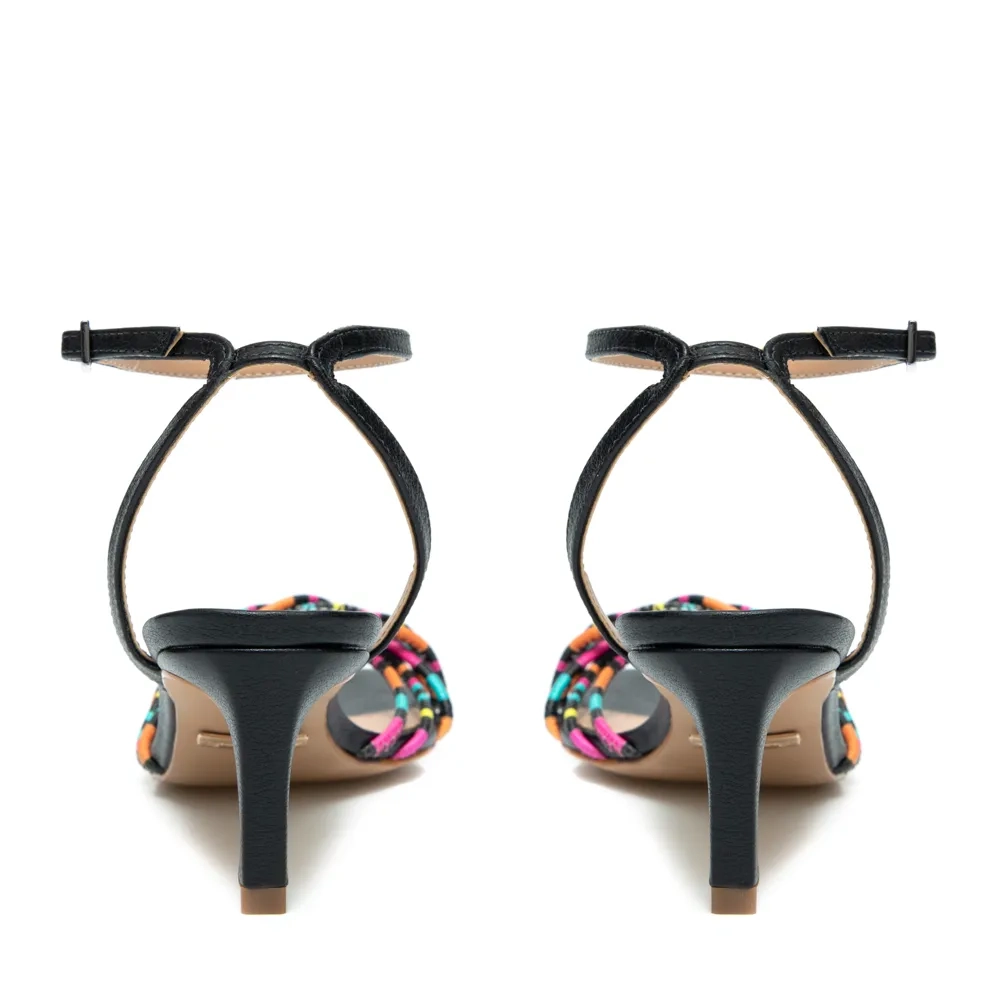 SANDÁLIA ACQUARELA PRETO