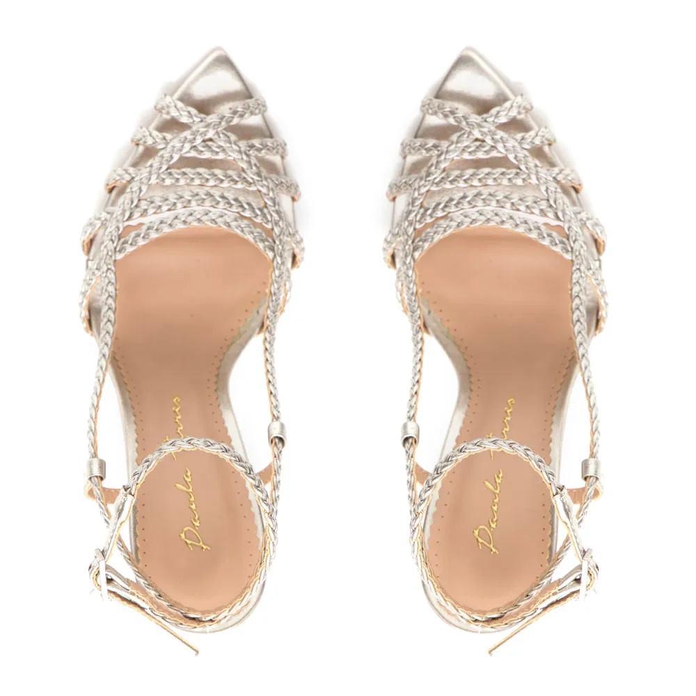 SANDÁLIA MIKA PRATA