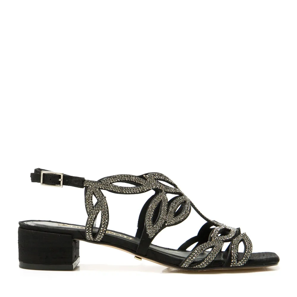 SANDÁLIA FLOWER PRETO