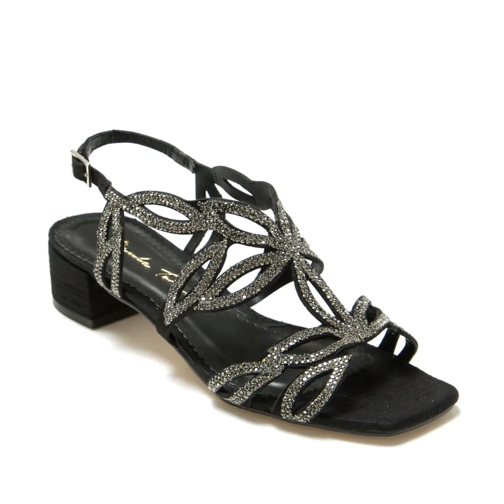 SANDÁLIA FLOWER PRETO