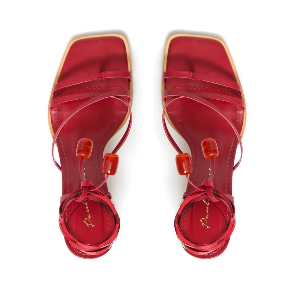 SANDÁLIA TOSCANA VINHO