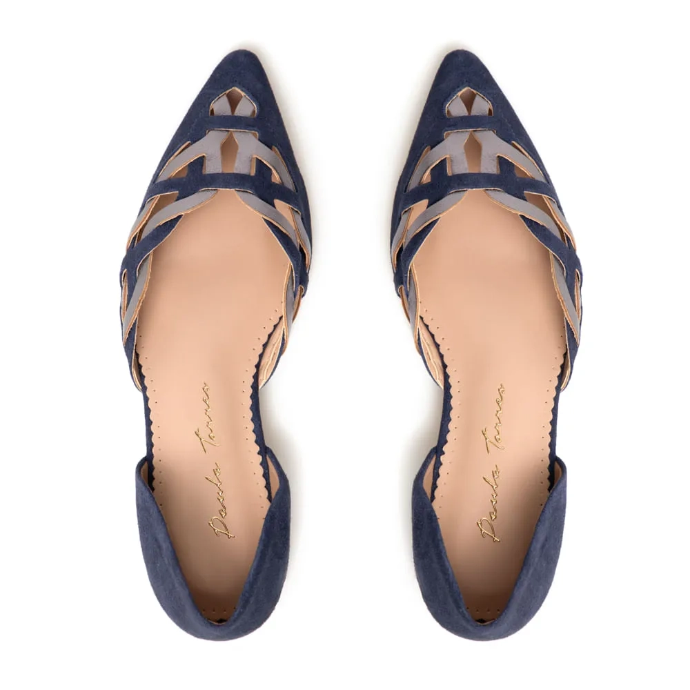 SAPATILHA TRANÇAS MARINHO