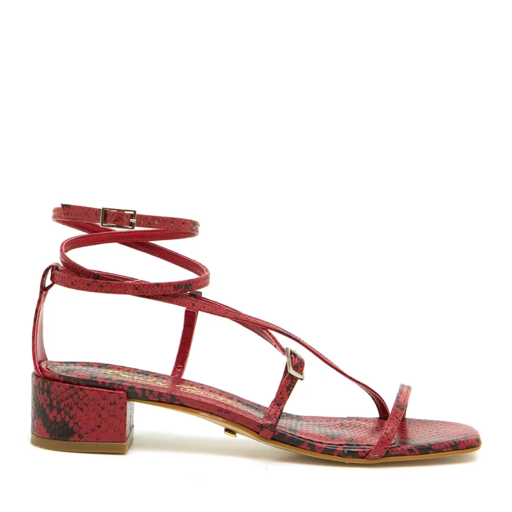 SANDÁLIA PALOMA VERMELHO