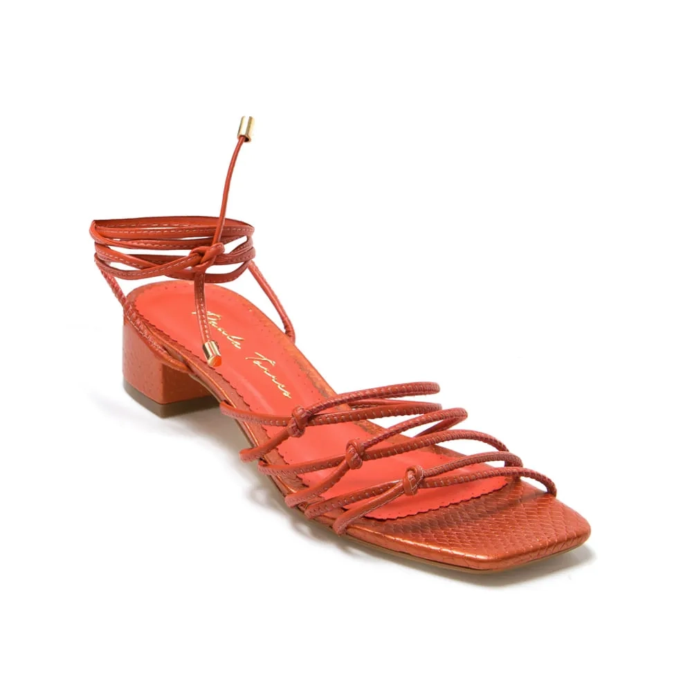 SANDÁLIA ÁGATHA TERRACOTA