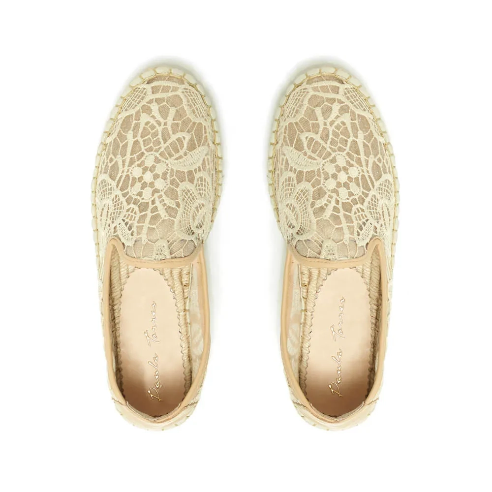 ALPARGATA RENDA BEGE