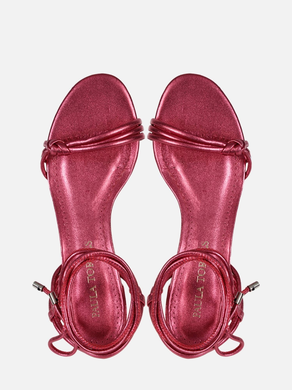 SANDÁLIA NICOLE CEREJA