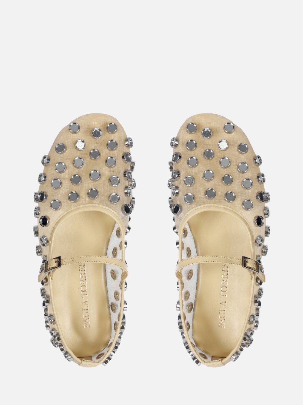 SAPATILHA AURORA TACHAS AMARELO CLARO