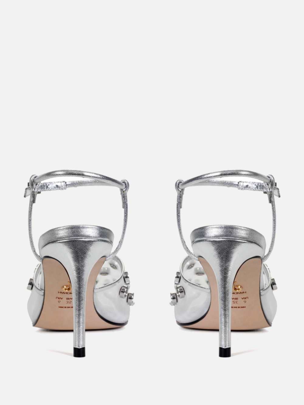 SCARPIN AURORA ALTO PRATA