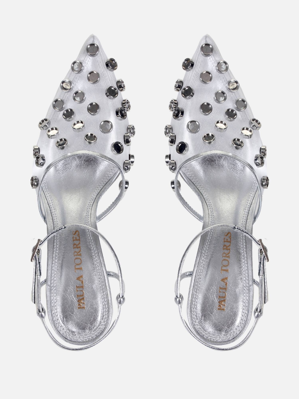 SCARPIN AURORA ALTO PRATA