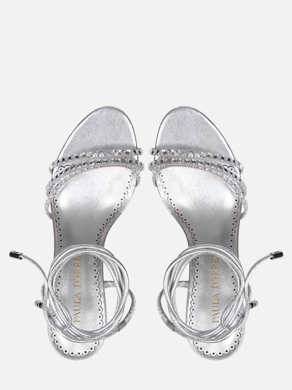 SANDÁLIA CRISTAL PRATA