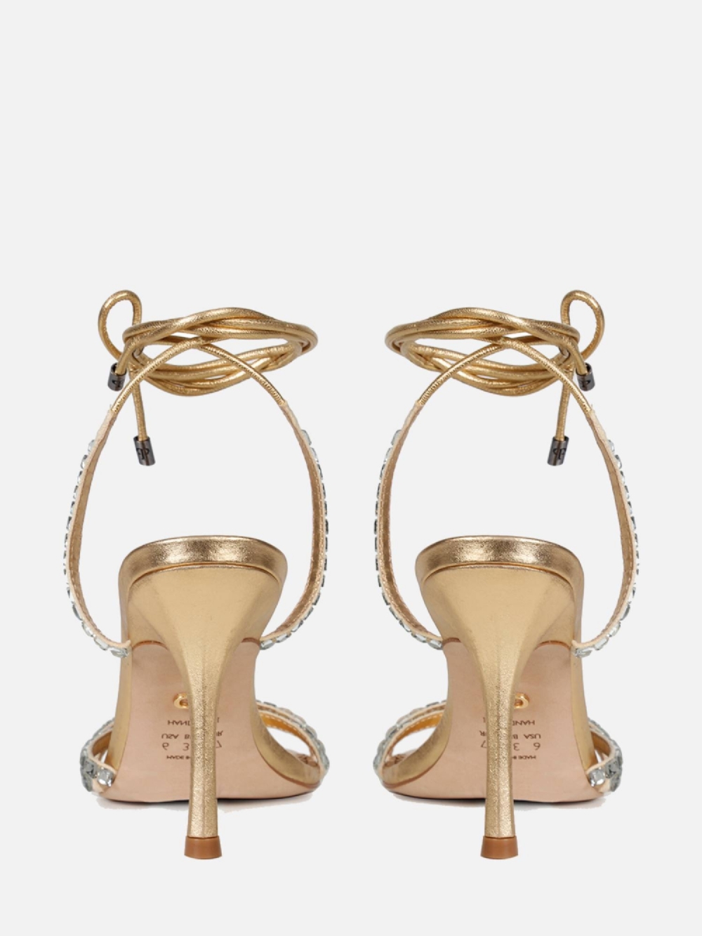 SANDÁLIA CRISTAL OURO