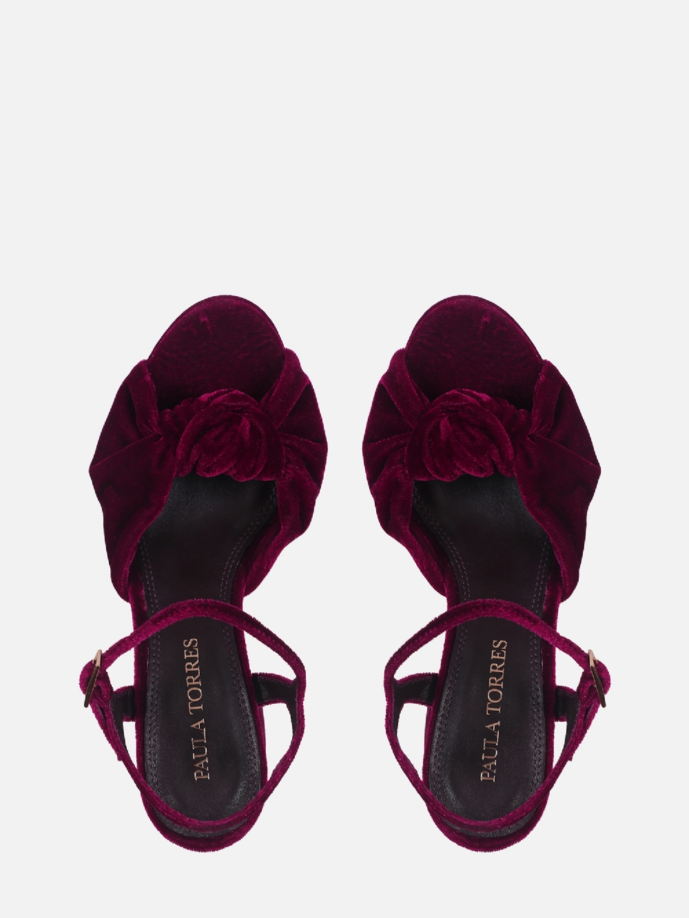 Sandália Frida Velvet Vinho