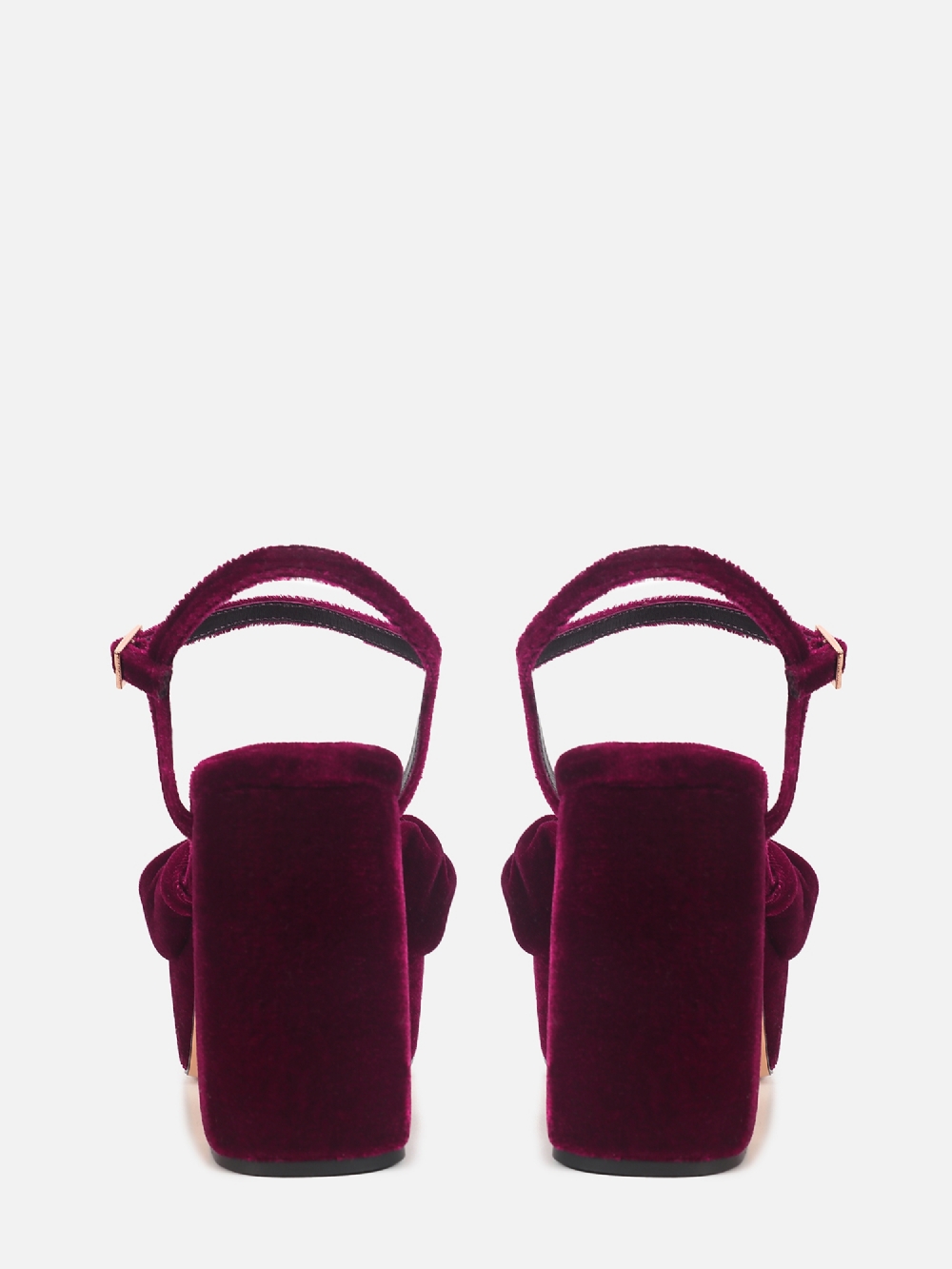 Sandália Frida Velvet Vinho