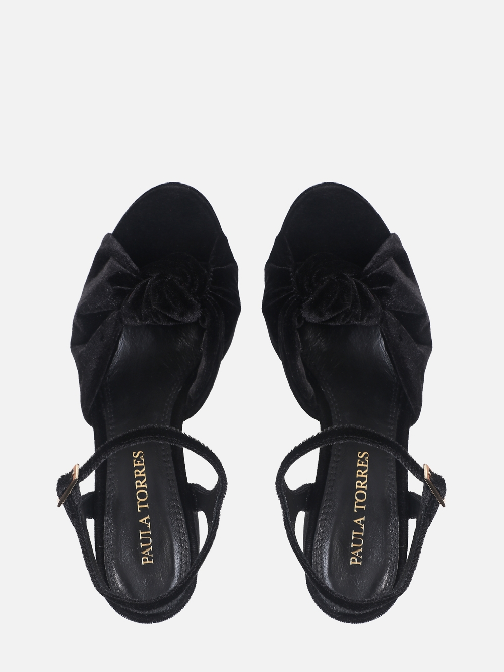 Sandália Frida Velvet Preto