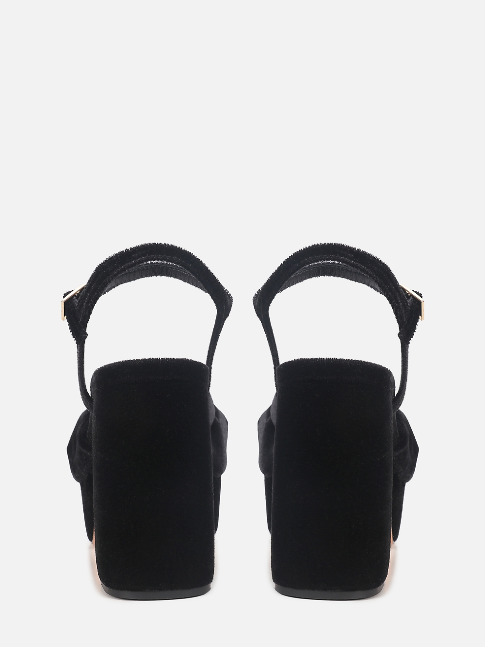 Sandália Frida Velvet Preto