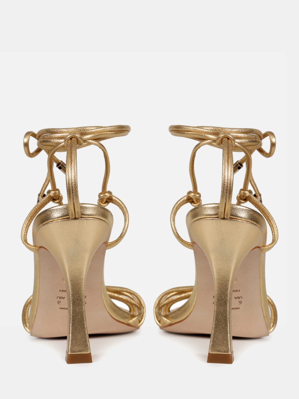 SANDÁLIA BLANCA OURO