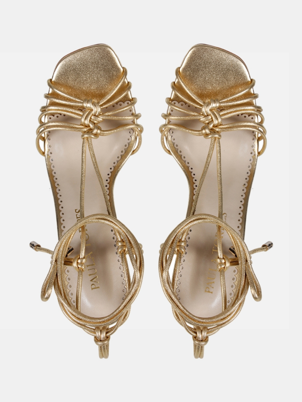 SANDÁLIA BLANCA OURO