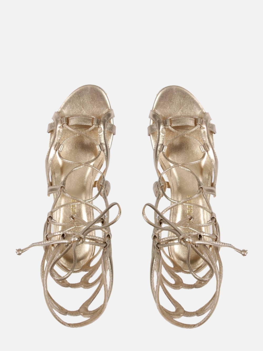 SANDÁLIA GLADIADORA BOGO DOURADO