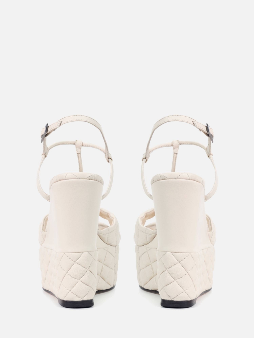 SANDÁLIA ANABELA MÔNACO BAUNILHA