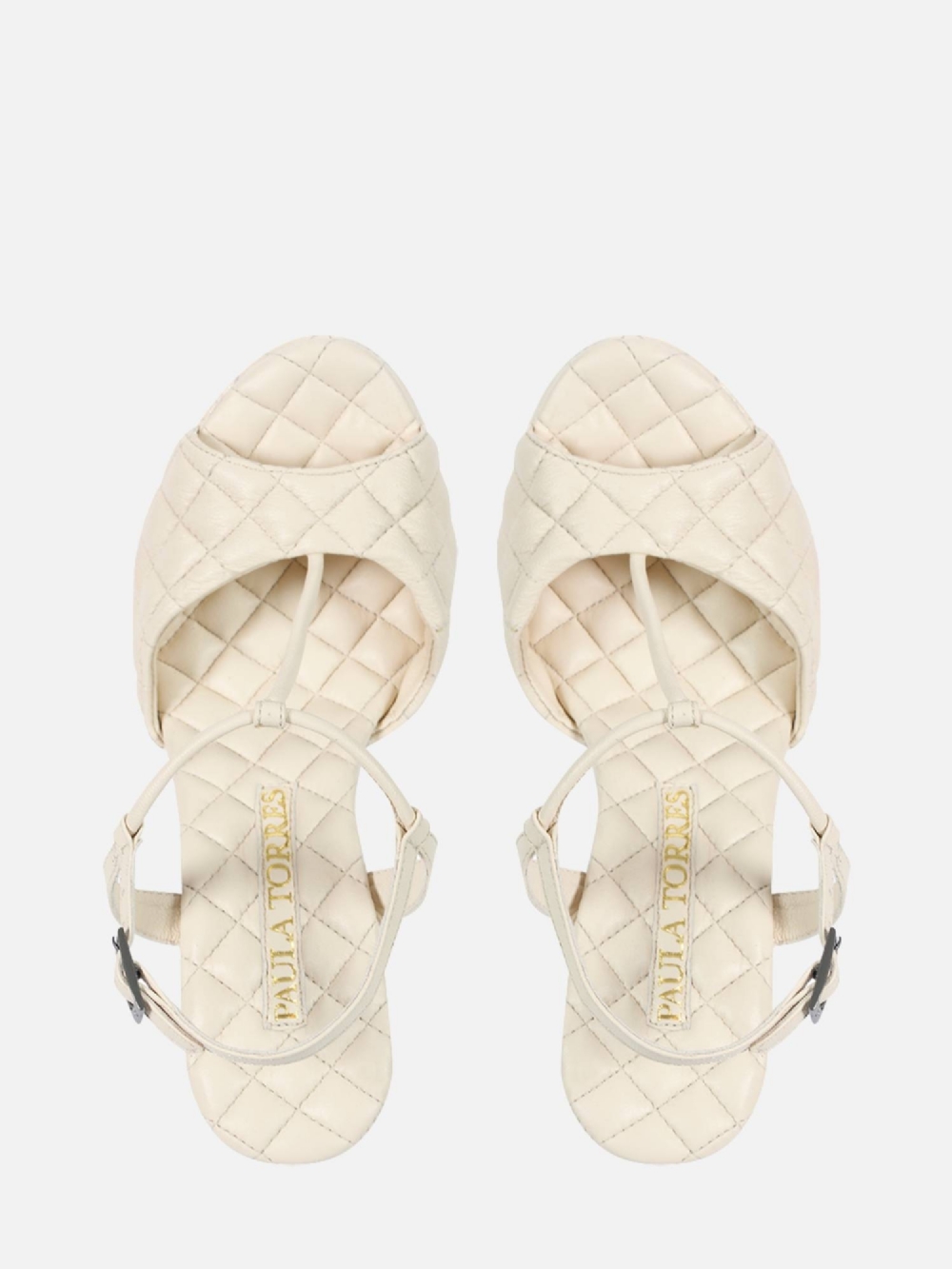 SANDÁLIA ANABELA MÔNACO BAUNILHA