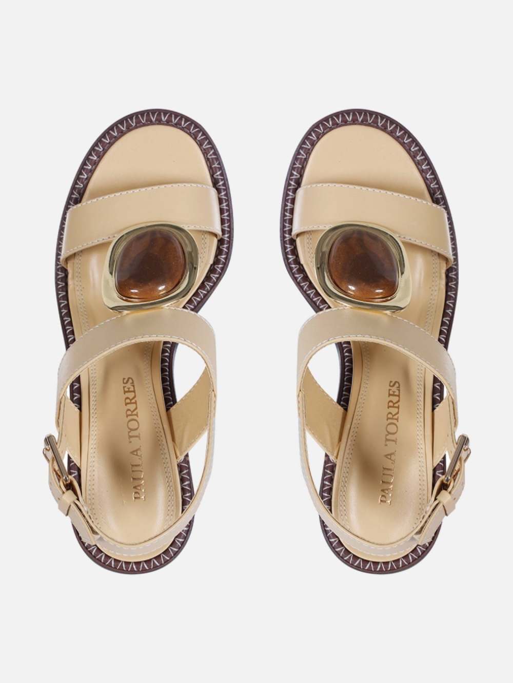 SANDÁLIA JOANA AMARELO CLARO